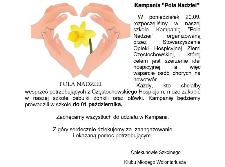 Kampania ”Pola Nadziei”